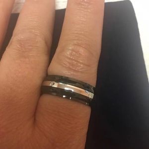Men’s titanium ring